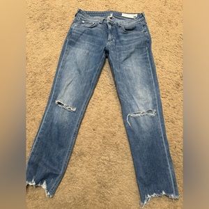 Rag & bone Dre slim boyfriend jeans 26